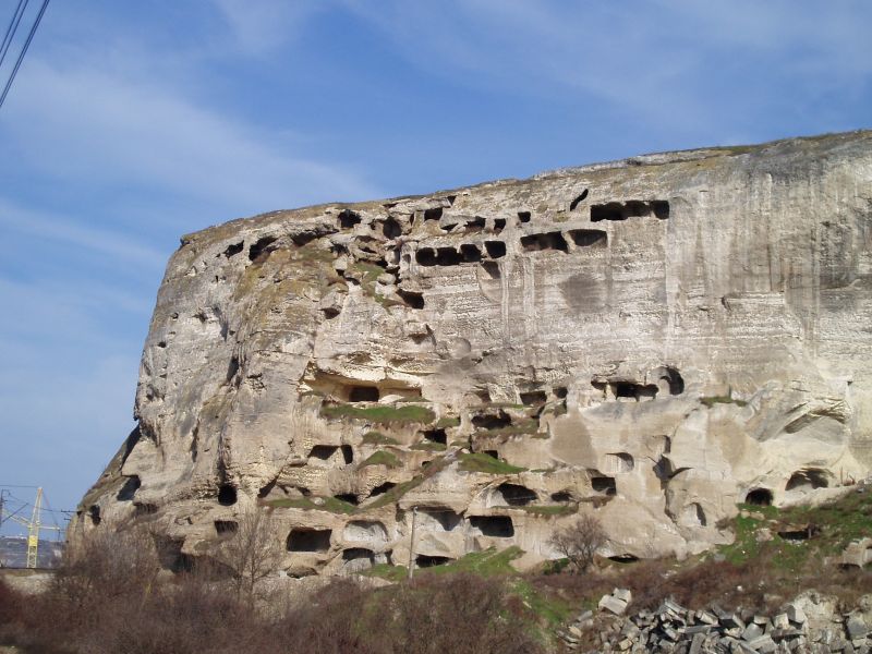 Пещерный Город Инкерман - Дидюля и Зоя Левада